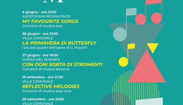 Locandina rassegna Risonanze musicali 2024