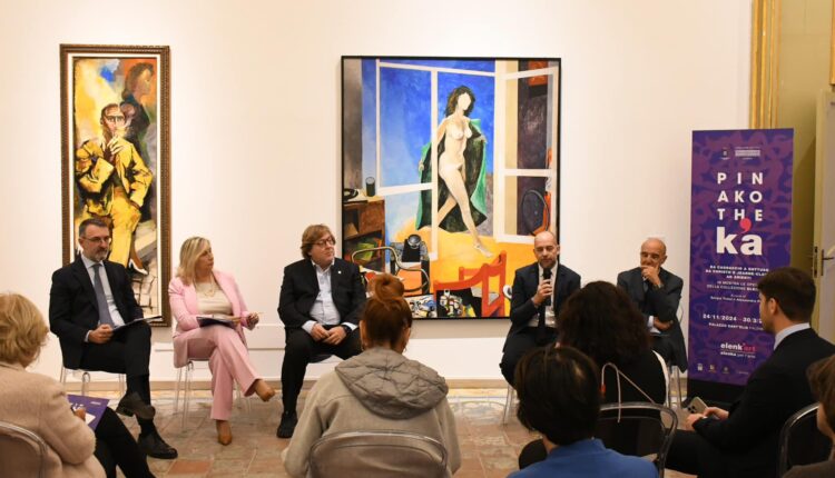 PINAK_00 Conferenza Stampa SALA GUTTUSO, sx Ticali, Fundarò, Galvagno, Troisi, Pinto