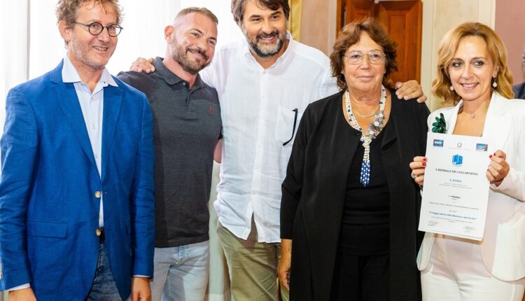 premiazione – PALERMO DAMIANI ALMEYDA – PRIMO PREMIO Biennale